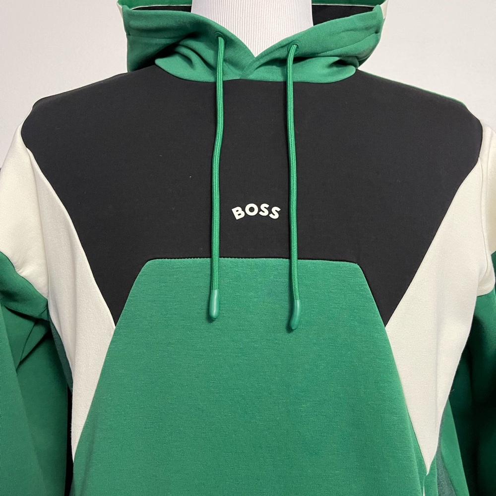 Hugo Boss Mens Pull Over Hoodie